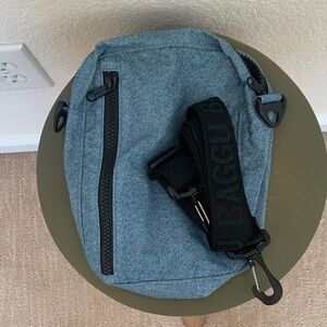 Baggu Digital Denim Sport Crossbody Bag